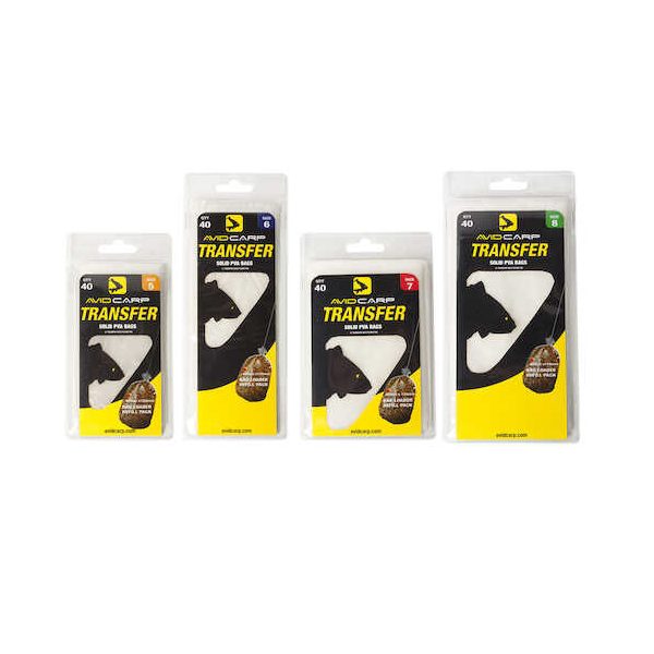 Avid Carp Transfer Feste PVA Tasche Größe 6 PVA Beutel