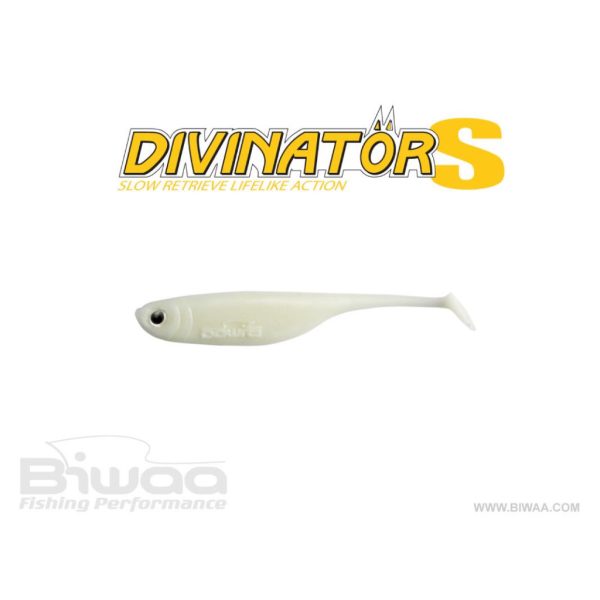 Biwaa Divinator S 13cm 08 Pearl White Gummifisch 4Stk