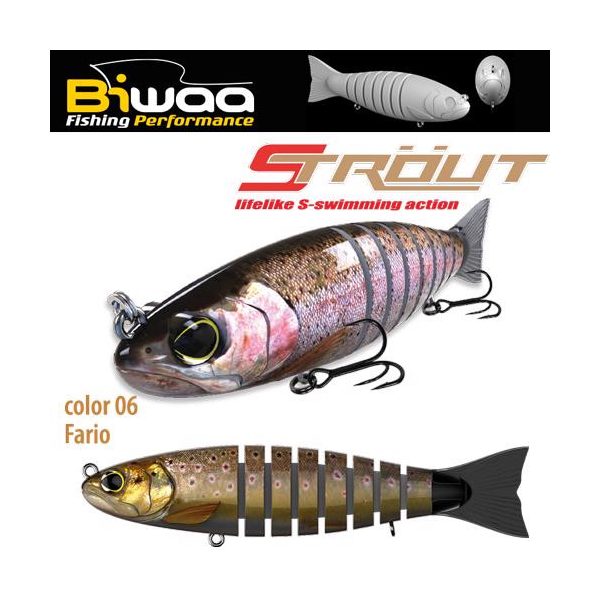 Biwaa Strout 14cm 29gr 06 Fario Wobbler 1Stk.