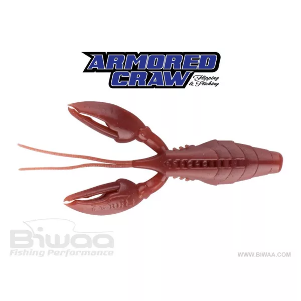 Biwaa Armored Craw 10cm 102 Cinnamon Gummiköder 6 Stk.