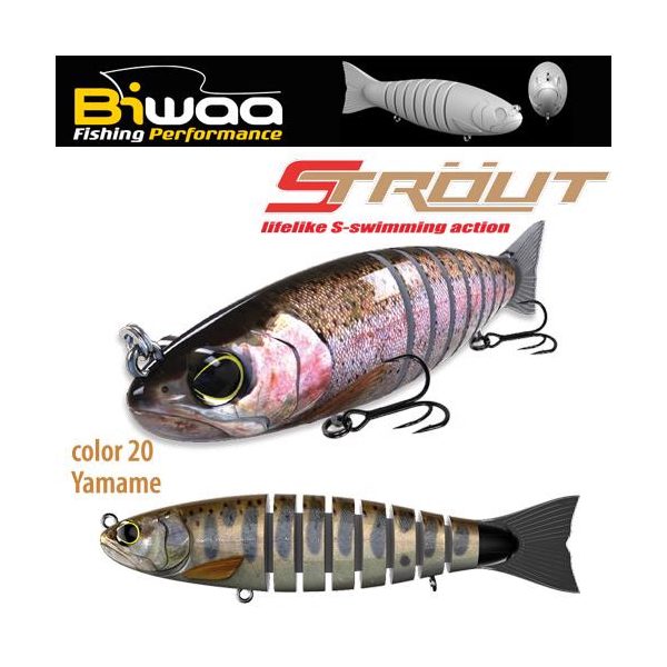 Biwaa Strout 14cm 29gr 20 Yamame Wobbler 1Stk