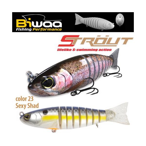 Biwaa Strout 14cm 29gr 23 Sexy Shad Wobbler 1Stk