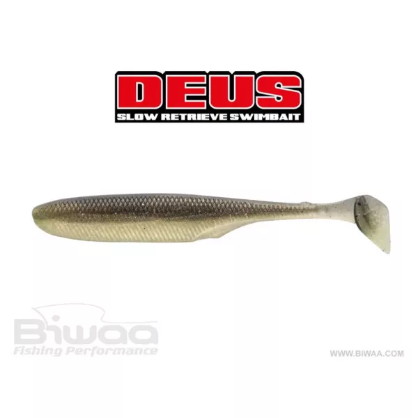 Biwaa Deus 10cm 203 Bronze Ayu Gummifisch 7 Stk.