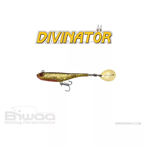 Biwaa Divinator Mini 9,5cm 9gr 19 Aurora Gold Spinnertail 1Stk