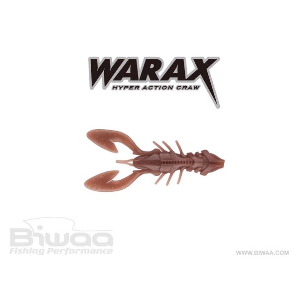 Biwaa Warax 10cm 102 Cinnamon Gummiköder 6St