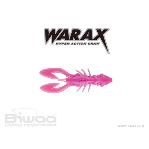 Biwaa Warax 10cm 09 Bubble Gum Gummiköder 6 Stück
