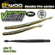Biwaa Venum Tail 10cm 10 Black & Blue Gummiköder 10Stk.