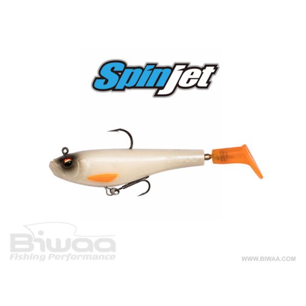 Biwaa Spinjet 13cm 30gr 02 Pearl White Gummifisch 1 Stück