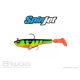 Biwaa Spinjet 13cm 30gr 12 Fire Tiger Gummifisch 1Stk