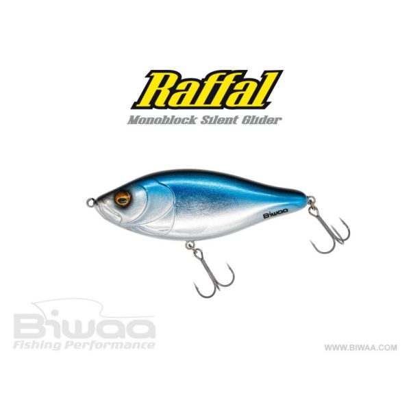 Biwaa Raffal Glider S 13cm 75gr 25 Blue Chrom Wobbler 1 Stk.