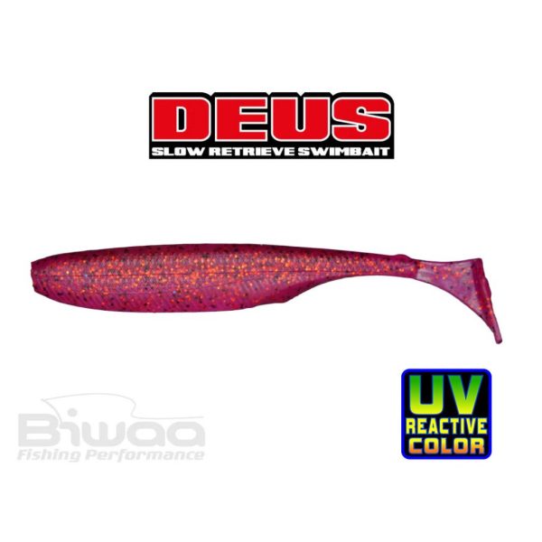Biwaa Deus 7,5cm 208 Mag Ruby Gummifisch 10 Stk.