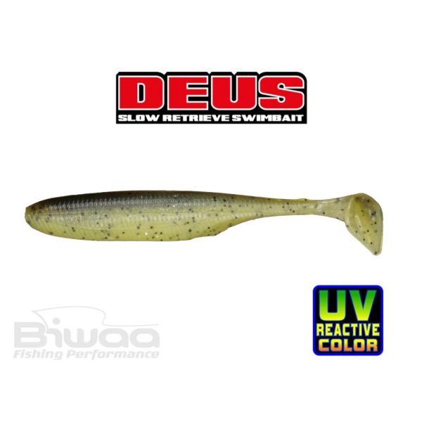 Biwaa Deus 13cm 204 Kiwi Gummifisch 5db