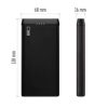 Emos Powerbank ALPHA 10S, 10000 mAh, 10 W, Schwarz