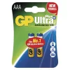 GP Ultra Plus Alkali Batterie AAA 2 Stk./Blister