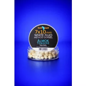   BaitBait Meer der Träume 7x10mm Fluoro Method Dumbel White Wafter 20gr