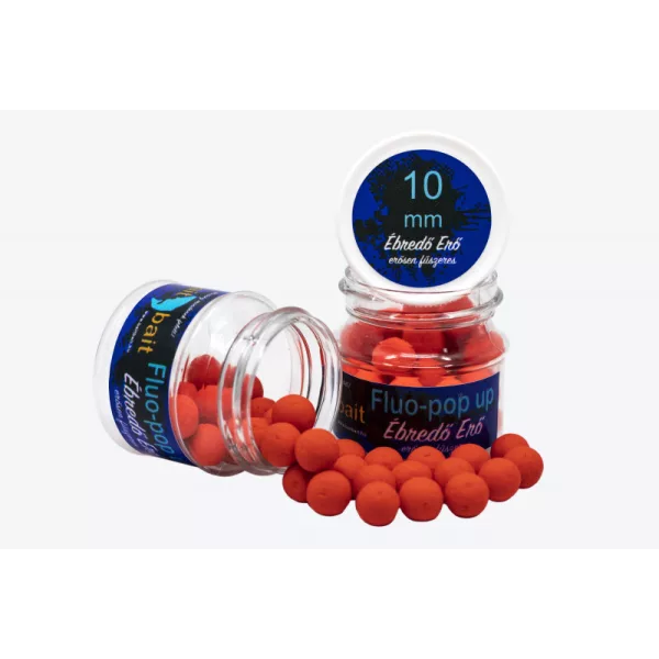 BaitBait Ébredő Erő Fluo Pop Up Boilie 10mm 20gr
