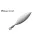Major Craft Kantan Blade L #002 Silver Kunstköder Zubehör 2 Stk.