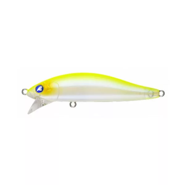 BlueBlue Zepper 80S 8cm 10gr #03 Chartreuse Back Pearl Wobbler