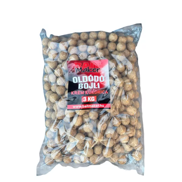 Bait Maker 24mm Cr&egrave;me Mais L&ouml;slicher Boilie 3kg