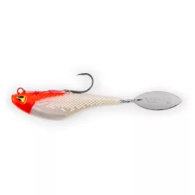 Black Cat Mad Flash Spin Tail Red Head 14cm 82gr Kunstköder