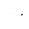 Black Cat Hard Core Combo Vertical Rod 1,80m 240gr 1-teilige Welsrute mit Black Passion FD 50 Rolle und Schnur