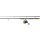 Black Cat Hard Core Combo Allround Rod 2,70m 500gr 2-teilige Rute mit Black Passion FD 80 Rolle und Schnur