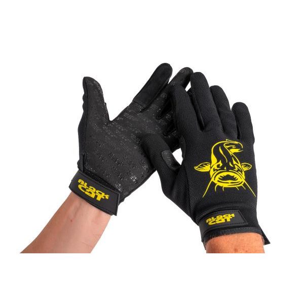 Black Cat Cat Gripper Gloves Wels Handschuh XL
