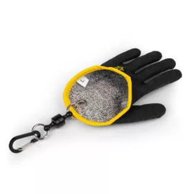 Black Cat Landing Glove Linkshänder Fischfanghandschuh L