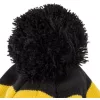 Black Cat Bobble Hat Strickmütze