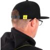 Black Cat Flat Peak Cap Schwarze Baseballkappe
