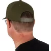 Black Cat Green Flat Peak Cap Baseball Kappe