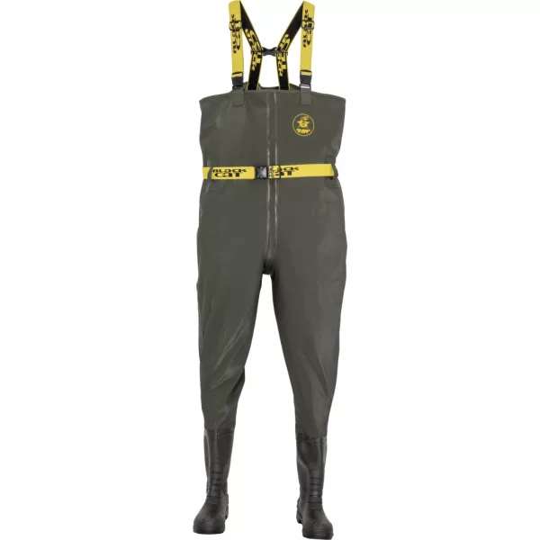 Black Cat Green Booted Waders Wathose 43