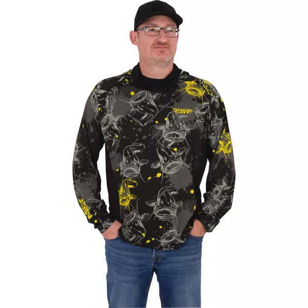 Black Cat Performance Sun Top Langärmeliges UV-Shirt S