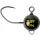 Black Cat Mega Fireball Black DG 6/0 100gr Jigkopf