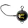 Black Cat Mega Fireball Black DG 10/0 200gr Jigkopf