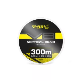   Black Cat V8 Vertical Braid 0,41mm 300m Geflochtene Hauptschnur