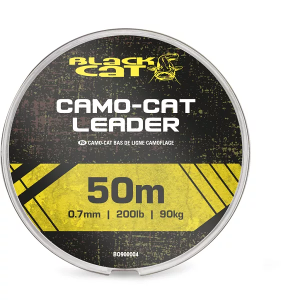 Black Cat Camo-Cat Leader 0,7mm 50m Geflochtenes Vorfach