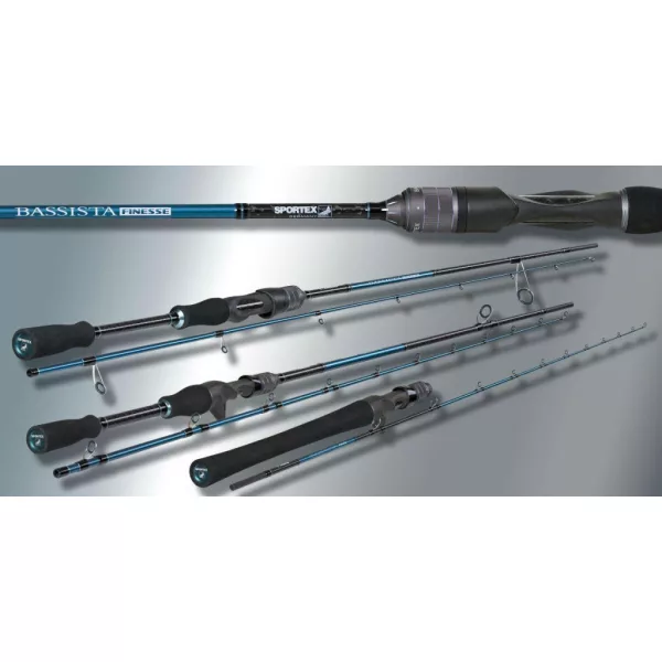 Sportex Bassista Jerk Cast 2,05m 120gr 2-teilige Casting Spinnrute