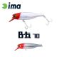 Ima B-Fat 70S 7cm 8gr 201 Red Head Wobbler