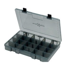   Sakura SK-9340 Gerätebox / Kunstköderbox / 33 x 22,1 x 5 / Rauchfarbe