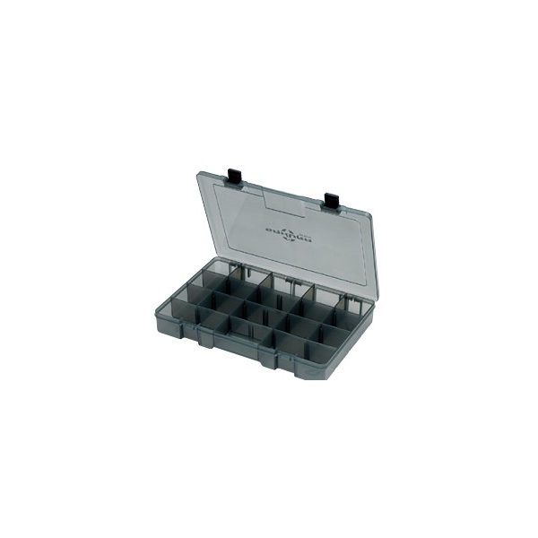 Sakura SK-9340 Gerätebox / Kunstköderbox / 33 x 22,1 x 5 / Rauchfarbe