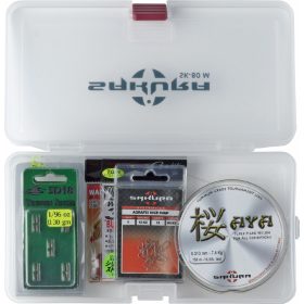   Sakura SK-80M Zubehörbox / Kunstköderbox / 21,4 x 11,8 x 4,5 / transparent