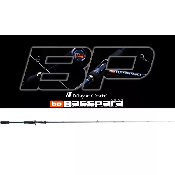 Major Craft Basspara BXC-69M Baitcast R.Fast 2,05m 7-21gr 2-teilige Casting Spinnrute