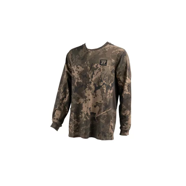 Nash ZT Lite Luxe Long Sleeve T Shirt Camo Langarmshirt 3XL