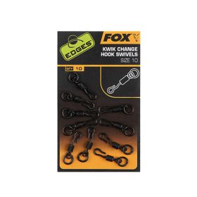 Fox Edges Kwik Change Hook Swivels Wirbel 10x10