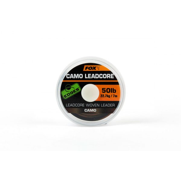 Fox EDGES™ Camo Leadcore 50lb x25m Geflochtene Schnur