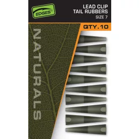 Fox Edges Naturals 7 Lead Clip Tail Rubber Gummimanschette