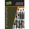 Fox Edges Naturals Power Grip Lead Clip Set