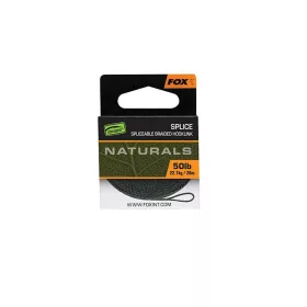 Fox Edges Naturals Grün Geflochtene Vorfachschnur 50lb 20m