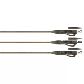 Fox Edges Naturals Tubing Leadclip Ready Rigs Size 7 3 Stk.